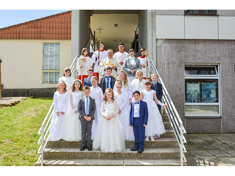 Feier der 1. Heiligen Kommunion in Sankt Maria (Foto: Michael Bohl)